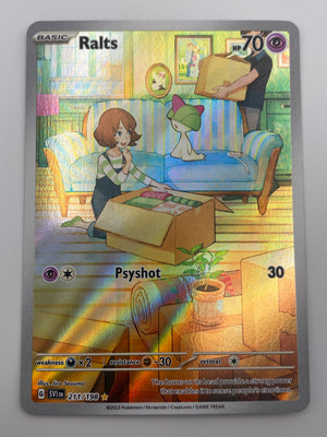 Ralts Illustration Rare Scarlet & Violet NM