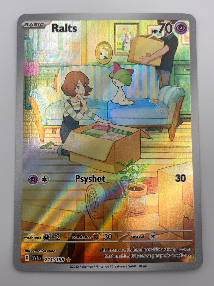 Ralts Illustration Rare Scarlet & Violet NM