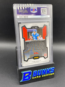 2024 Jaxson Dart Silver Prizm PSA 9