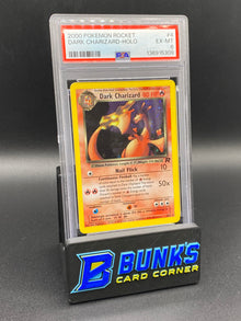 Dark Charizard Holo Rocket PSA 6