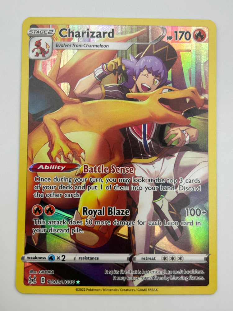 Charizard Trainer Gallery Lost Origin NM
