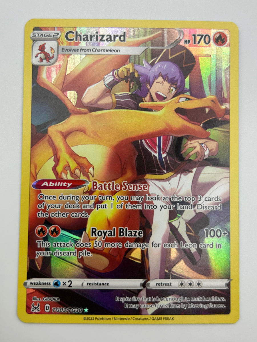Charizard Trainer Gallery Lost Origin NM