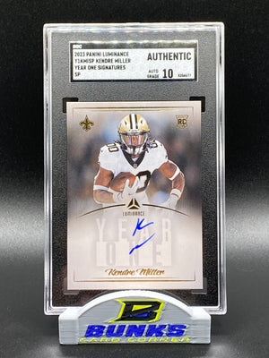 2023 Kendre Miller AUTOGRAPHED Rookie Card
