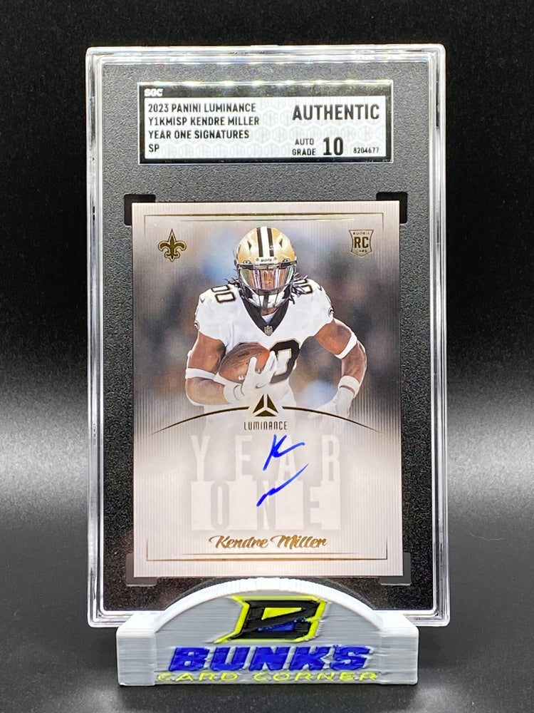 2023 Kendre Miller AUTOGRAPHED Rookie Card