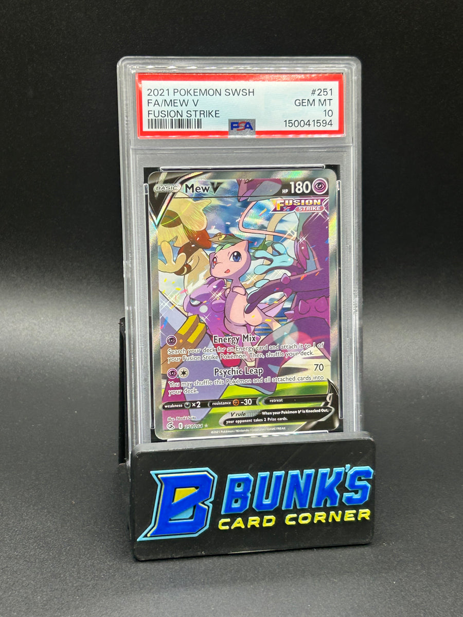 Mew V Fusion Strike PSA 10