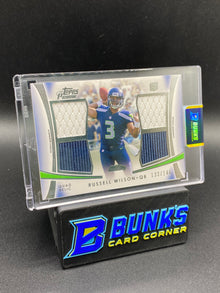 Russell Wilson 133/146 Topps Prime Quad Relic