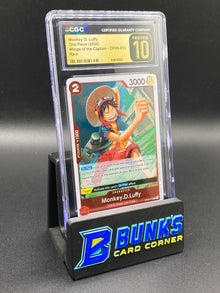 Monkey D. Luffy Rare OP06 CGC PRISTINE 10