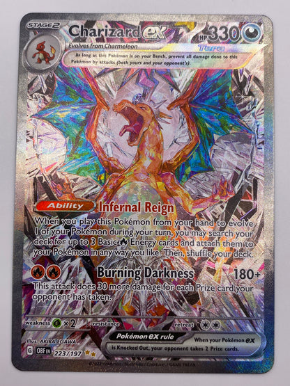 Charizard Ex SIR Obsidian Flames NM