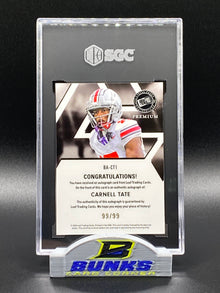 2024 Carnell Tate AUTOGRAPHED 99/99 (Box B4)