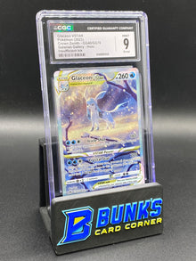 Glaceon Vstar Galarian Gallery Error Insufficient Ink Crown Zenith CGC 9