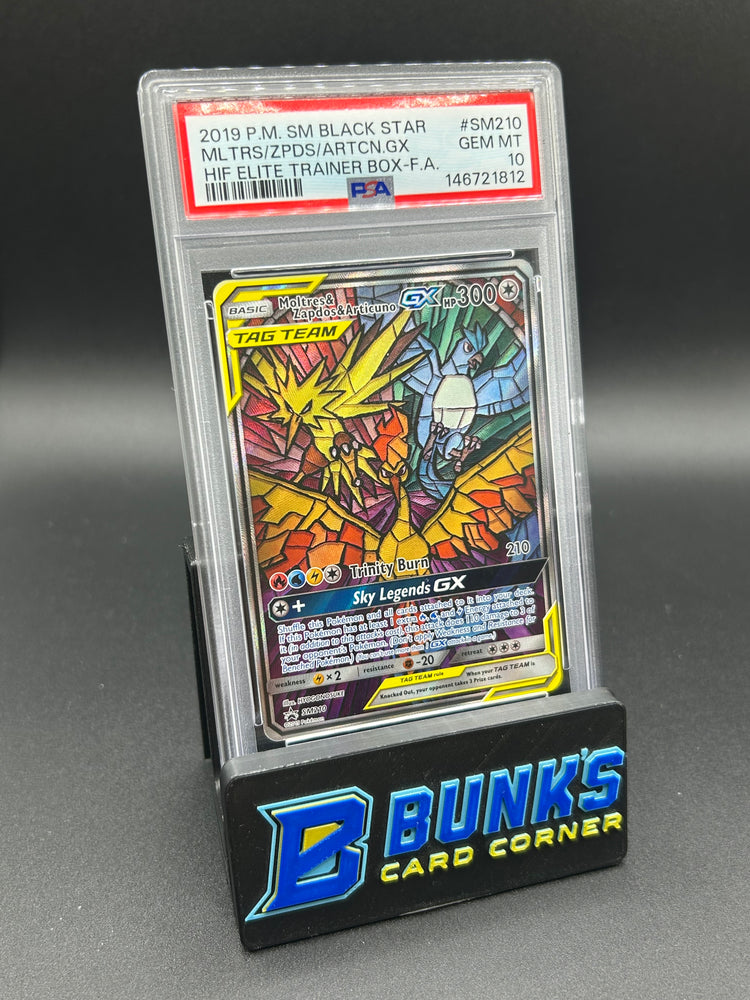 Moltres & Zapdos & Articuno Gx Tag Team Promo PSA 10