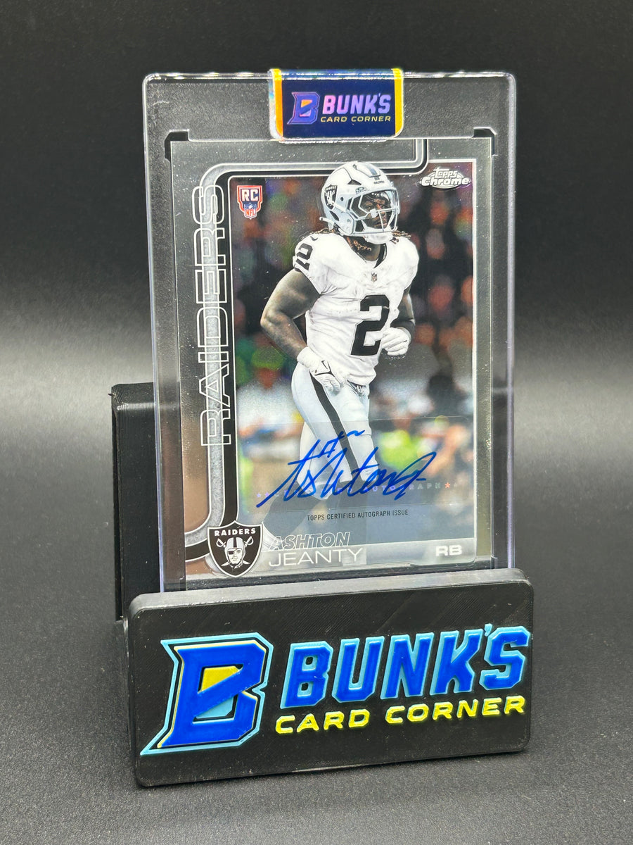 2025 Ashton Jeanty Rookie Auto Variation Chrome Auto RC
