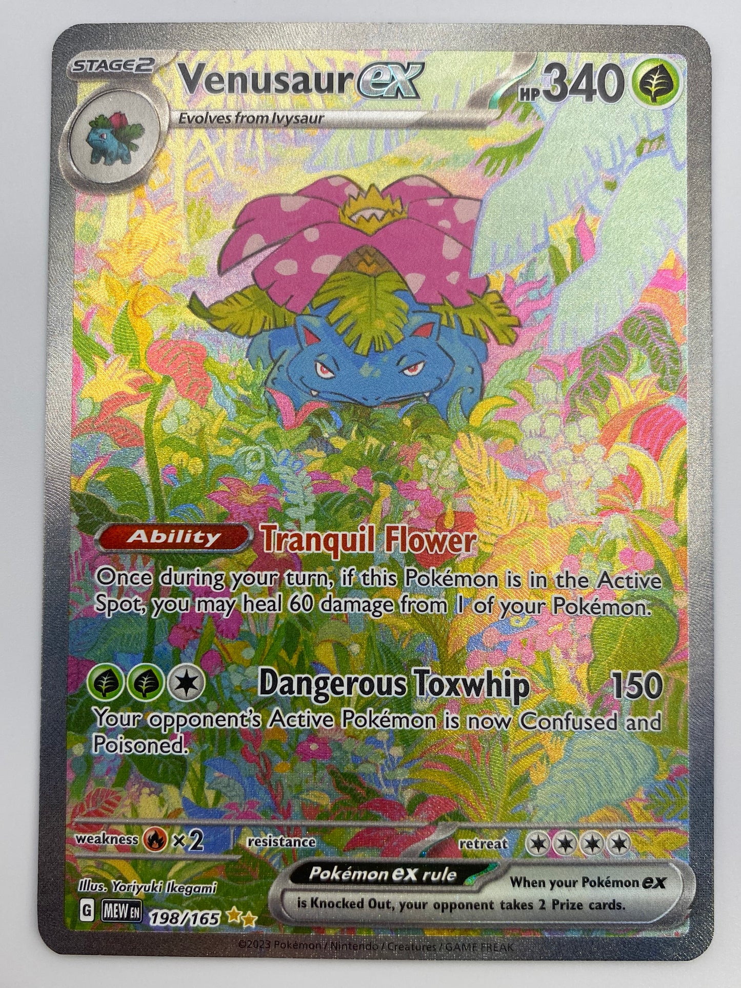Venusaur Ex SIR 151 LP