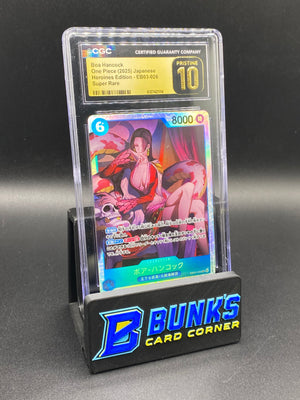 Boa Hancock Super Rare EB03 CGC PRISTINE 10 Japanese
