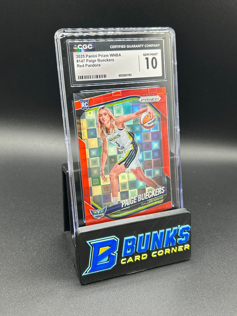 2025 Paige Bueckers Panini Prizm Red Pandora Rc 49/199 CGC 10