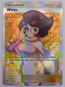 Wicke Full Art Burning Shadows NM