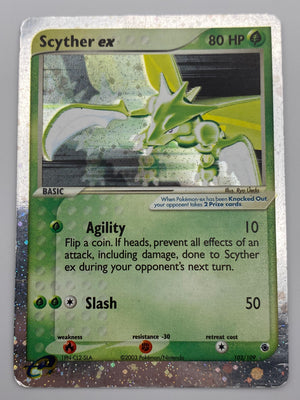 Scyther Ex E-Reader Ruby & Sapphire DMG