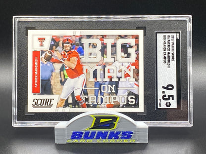 2017 Patrick Mahomes II - Big Man On Campus (Box B3)