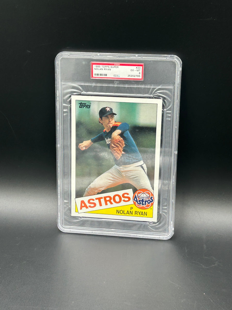 1985 Nolan Ryan Topps Super PSA 6