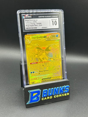 Mega Greninja Ex Mega Hyper Rare Chaos Rising CGC 10