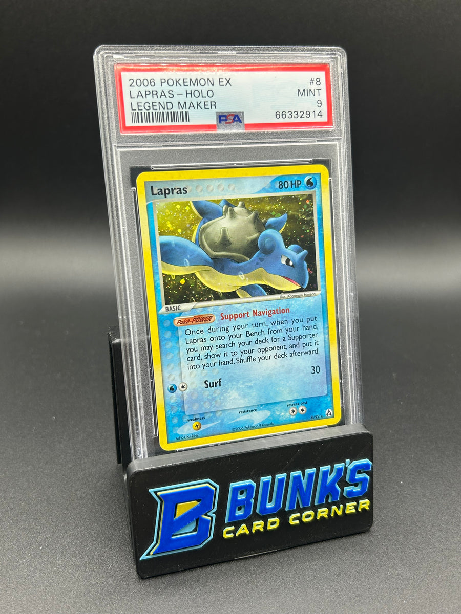 Lapras Holo Legend Maker PSA 9