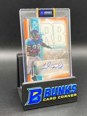 2024 Fred Taylor Auto 30/50 Topps