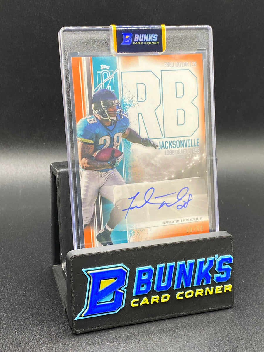 2024 Fred Taylor Auto 30/50 Topps