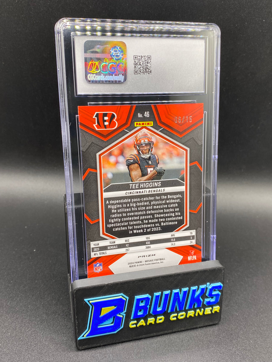 2024 Tee Higgins Blue Fluorescent 6/15 CGC 9.5