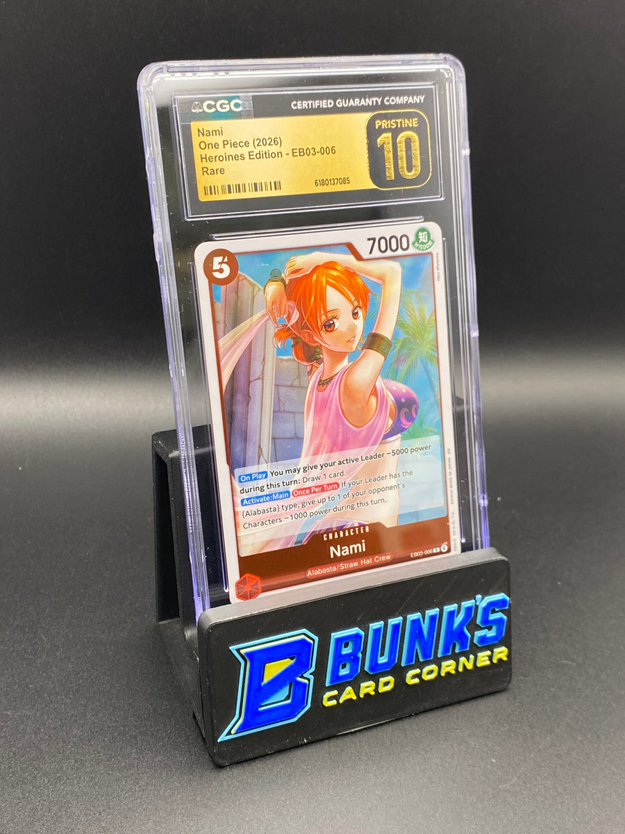 Nami Rare EB03-006 CGC PRISTINE 10