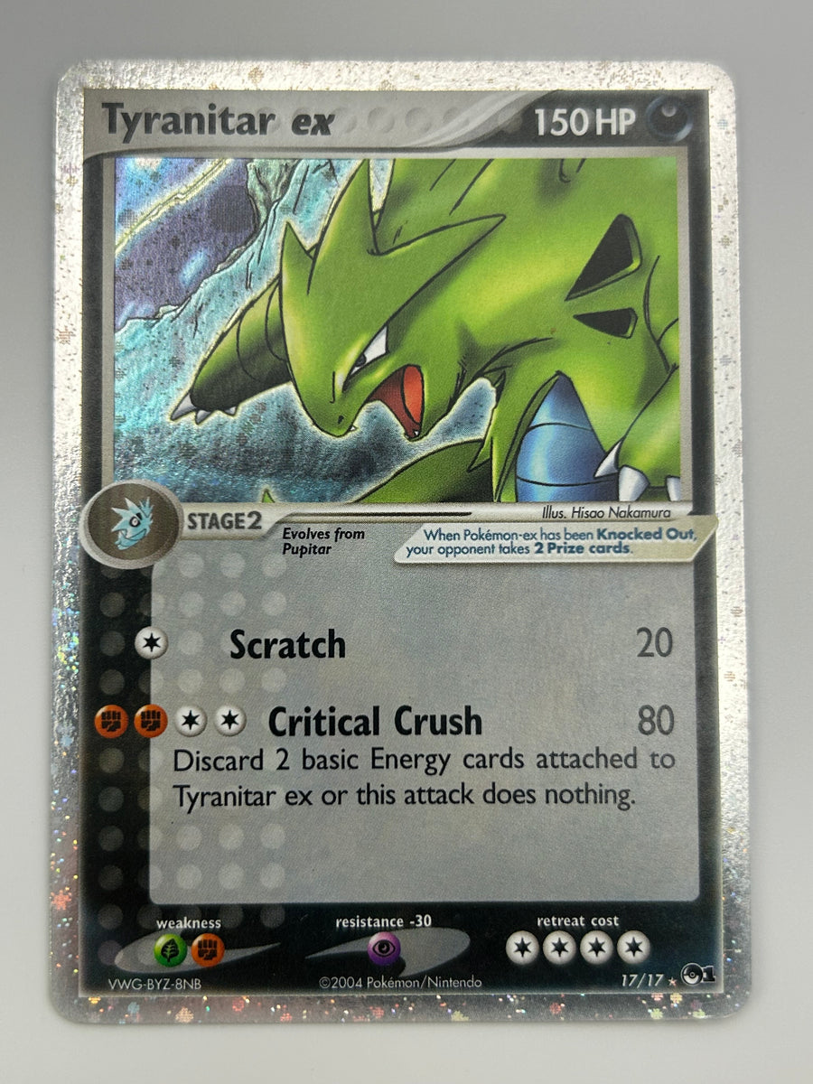 Tyranitar ex Holo POP Series 1 LP