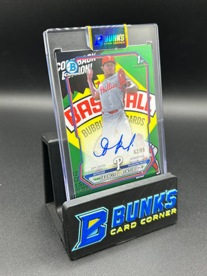 2026 Francisco Renteria First Bowman Chrome Packfractor Auto 62/89