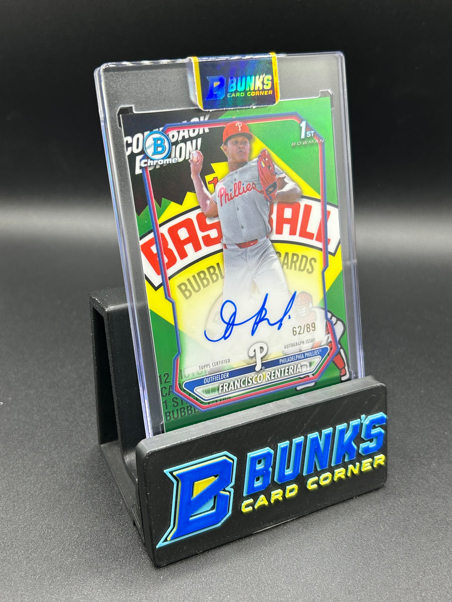 2026 Francisco Renteria First Bowman Chrome Packfractor Auto 62/89