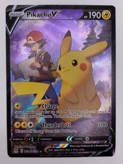 Pikachu V Trainer Gallery Lost Origin NM