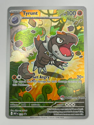 Tyrunt Pokemon Center Promo NM