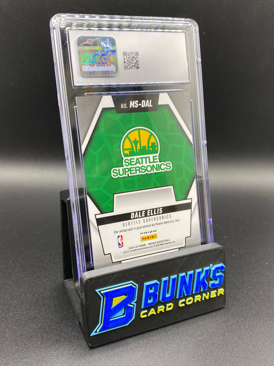 2024-25 Dale Ellis Scripts Auto CGC 10/10