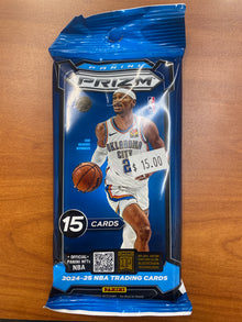 2024-25 Panini Prizm NBA 15 Card Pack