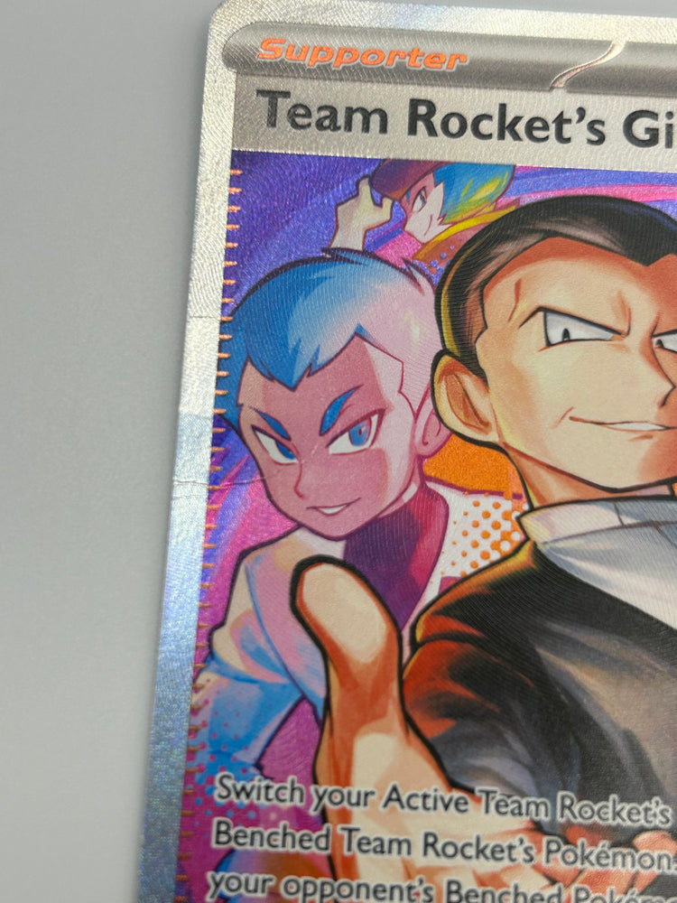 Team Rocket's Giovanni SIR Destined Rivals DMG