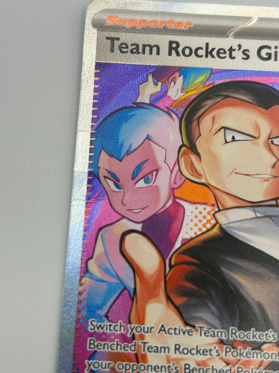 Team Rocket's Giovanni SIR Destined Rivals DMG