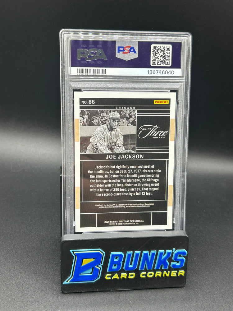 2025 Joe Jackson Holo Silver PSA 10