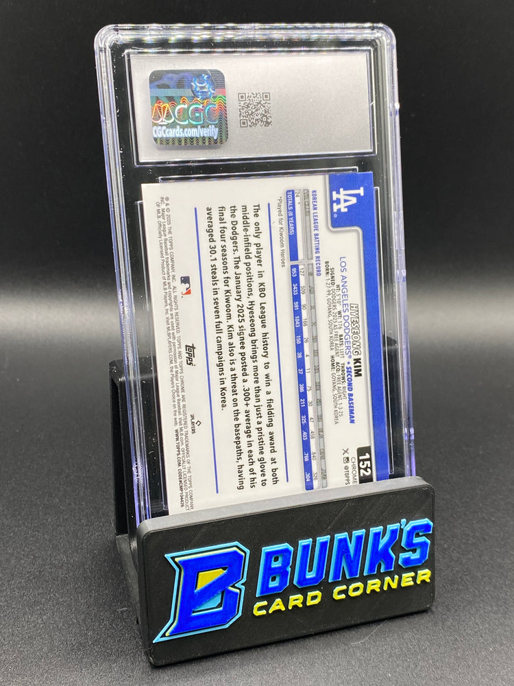 2025 Hyeseong Kim Raywave Ref. Rc CGC 10