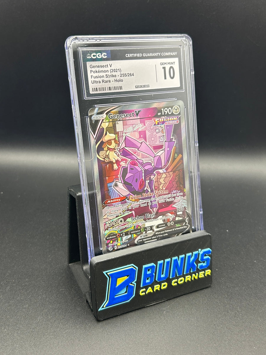 Genesect V Alt Art Fusion Strike CGC 10