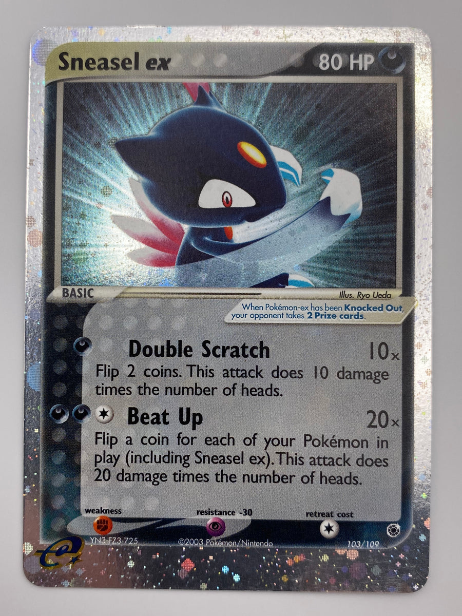 Sneasel Ex Holo E-Reader Ruby & Sapphire LP