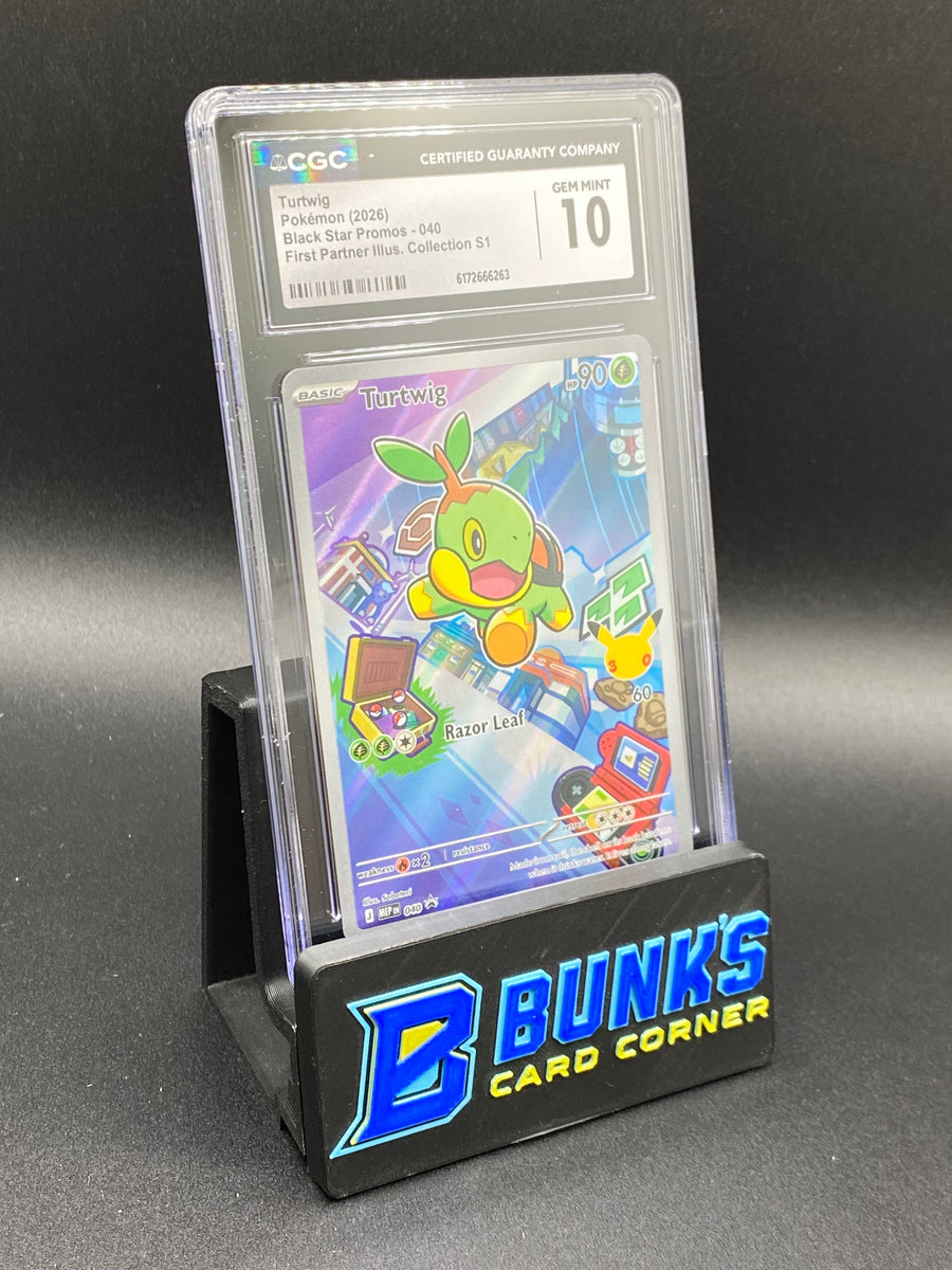 Turtwig First Partners Promo CGC 10