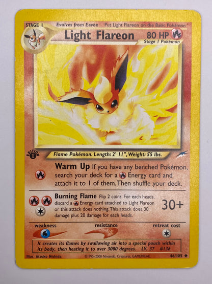 Light Flareon 1st Edition Neo Destiny MP