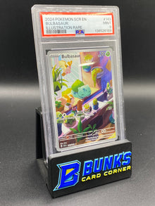 Bulbasaur Illustration Rare Stellar Crown PSA 9