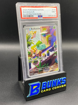 Bulbasaur Illustration Rare Stellar Crown PSA 9