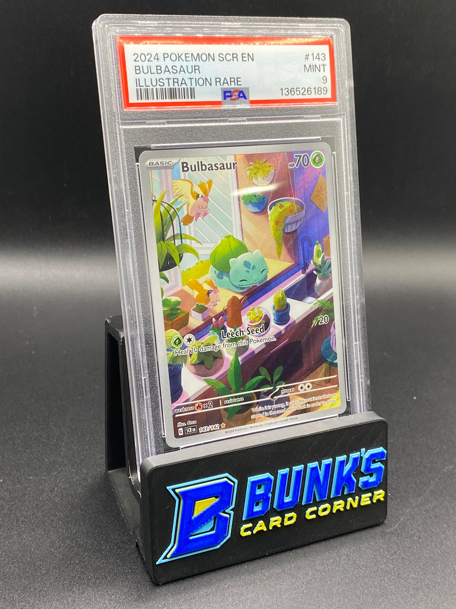 Bulbasaur Illustration Rare Stellar Crown PSA 9