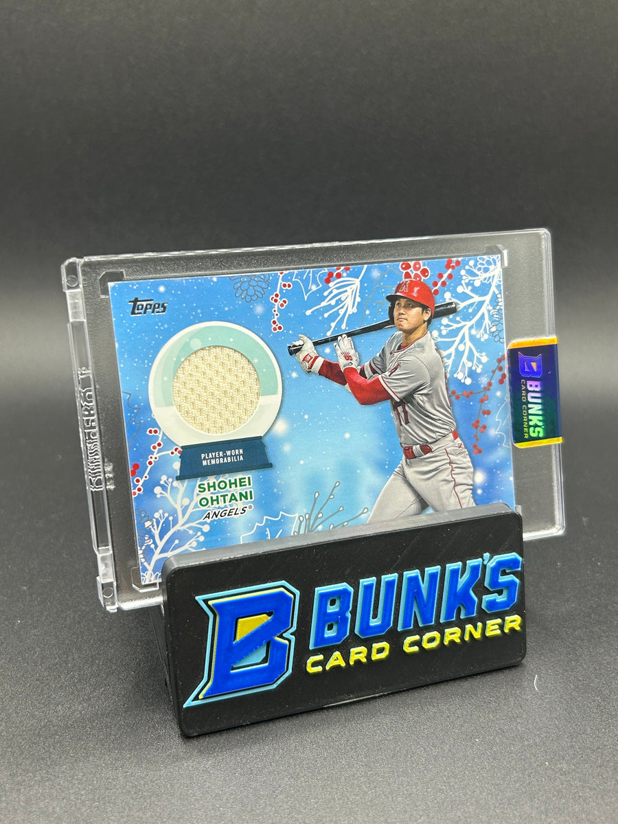 2023 Shohei Ohtani Topps Player Worn Holiday Relic