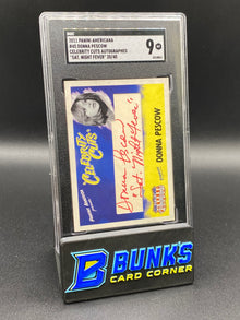 2011 Donna Pescow Auto SGC 9