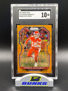2020 Patrick Mahomes II - Orange Disco Prizm (Box A1)